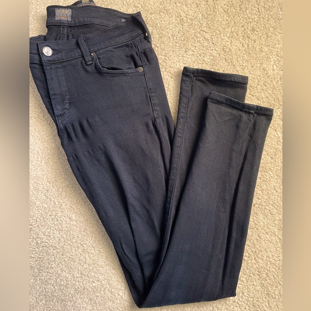 Citizens of Humanity Black Avedon Skinny Jean